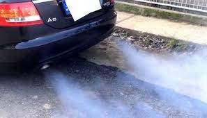 Blue Smoke due to mixing of lubrication oil